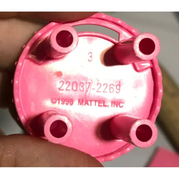 Mattel Pink Dollhouse Table Accessory Vintage 1999 - Picture 2 of 3